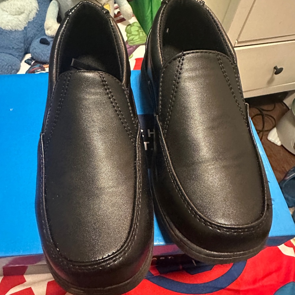 Classic Black kids  Slip-On Shoes